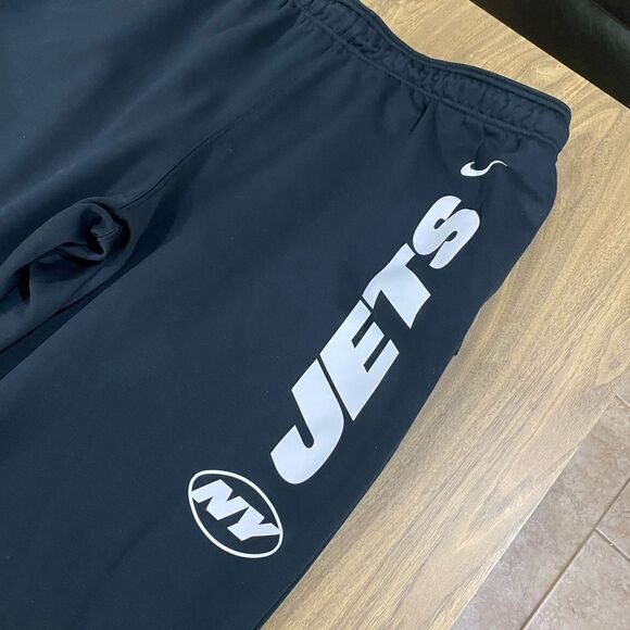 Jets Black Sweatpants NFL NIKE - Picture 2 of 4